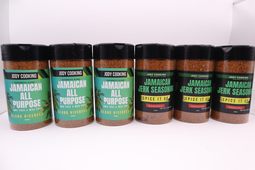 JERK SEASONING & ALL PURPOSE SEASONING 200ml (6Pack)