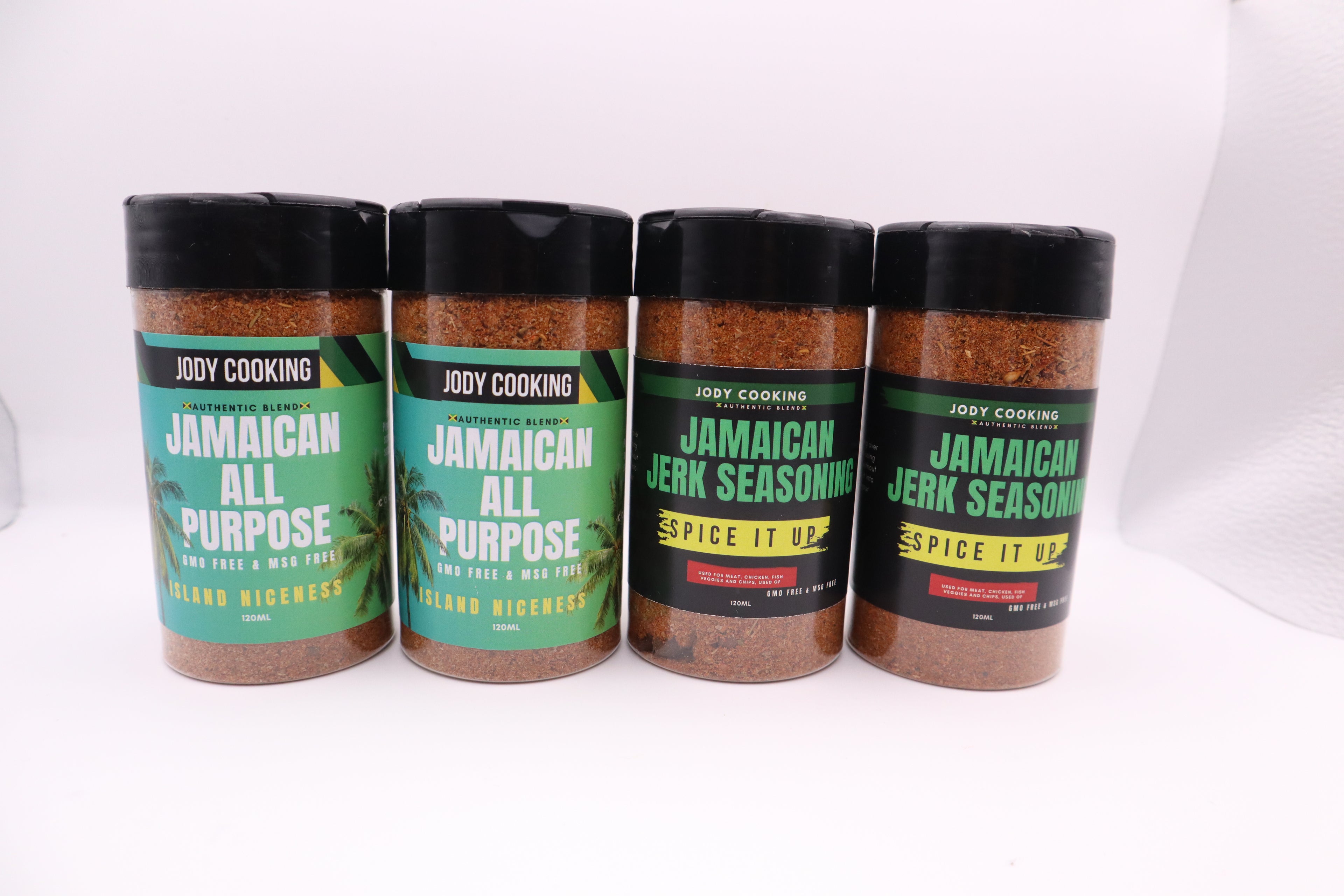 JERK SEASONING & ALL PURPOSE SEASONING (4pack) 200ml