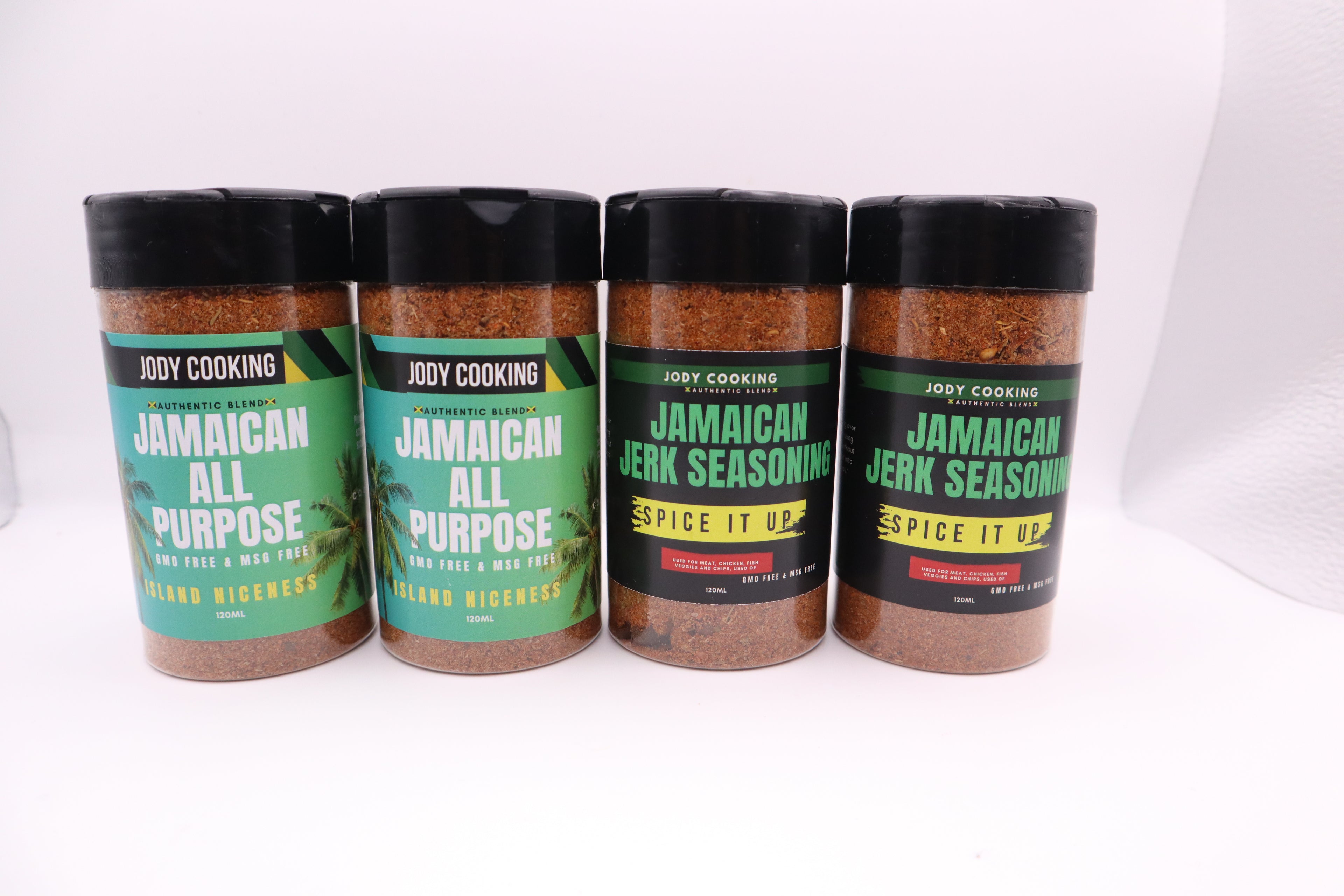 JERK SEASONING & ALL PURPOSE SEASONING (4pack) 200ml